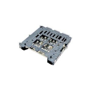 SD 8.0 Card Connector 4GB/s Top Mount Push-Push Height 2.98mm