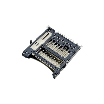 Micro SD Card Connector 985MB/s Push-Push Type Height 1.27mm