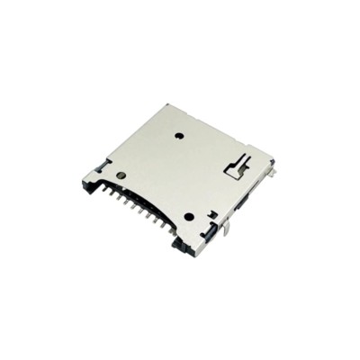 Micro SD Card Connector 985MB/s Push-Push Type Height 1.27mm