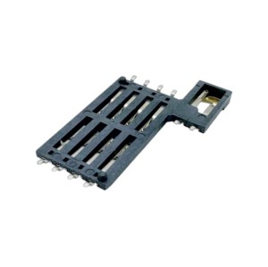 Smart Card Connector 8pins With 2  Left Switches Height 1.40mm