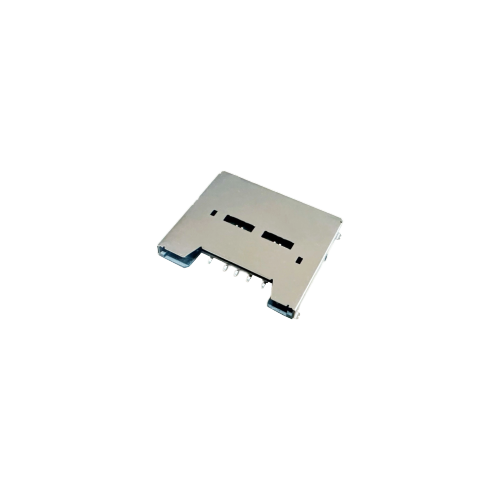 SD 8.0 卡连接器，顶部安装，推拉式，SMT，高度 2.98 毫米，支持定制。