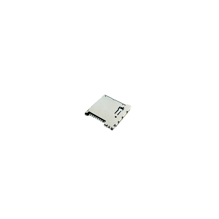 Micro SD4.0卡连接器,推推式,顶部安装类型,高度1.45mm,支持定制。