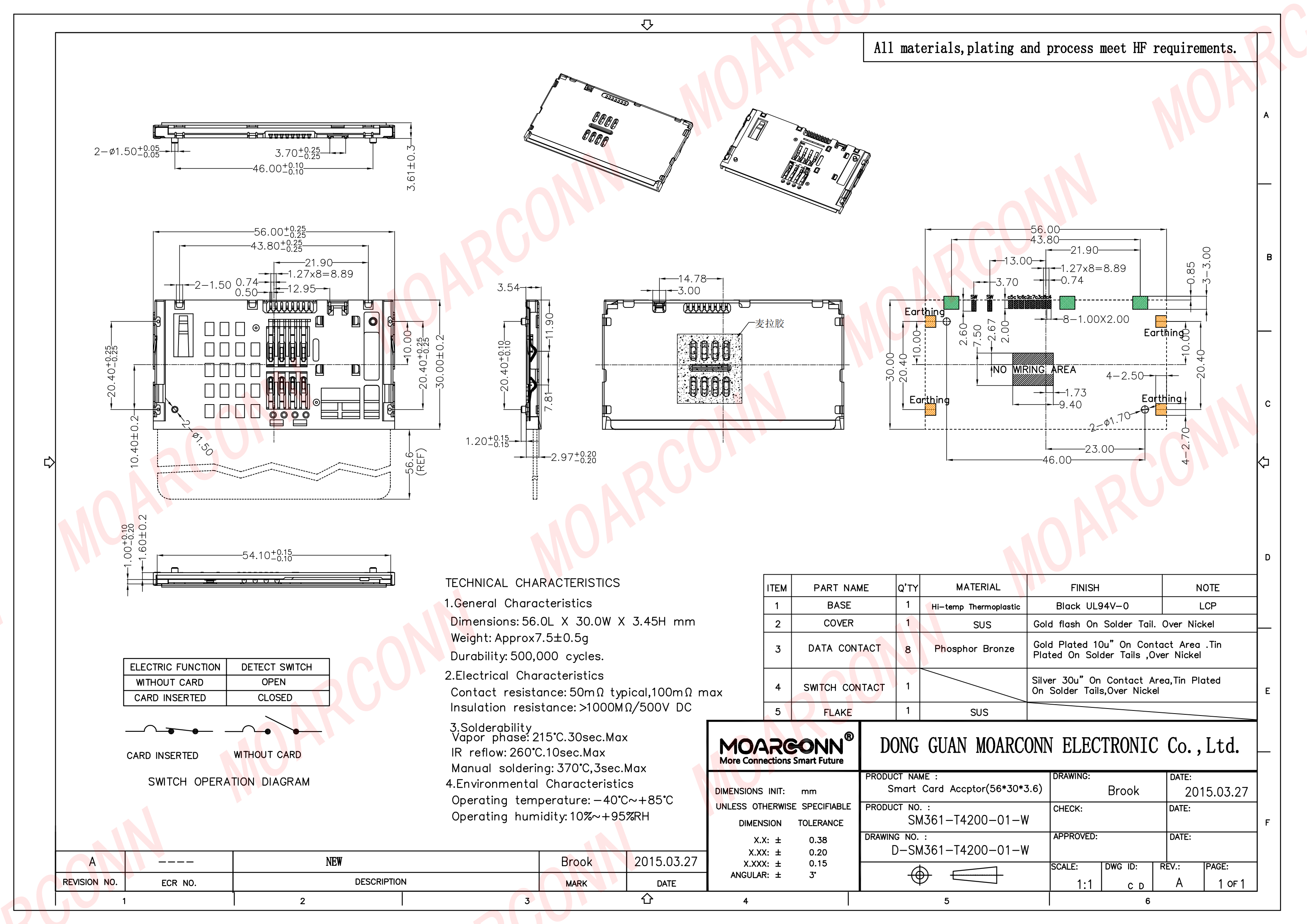 smart socket card connector