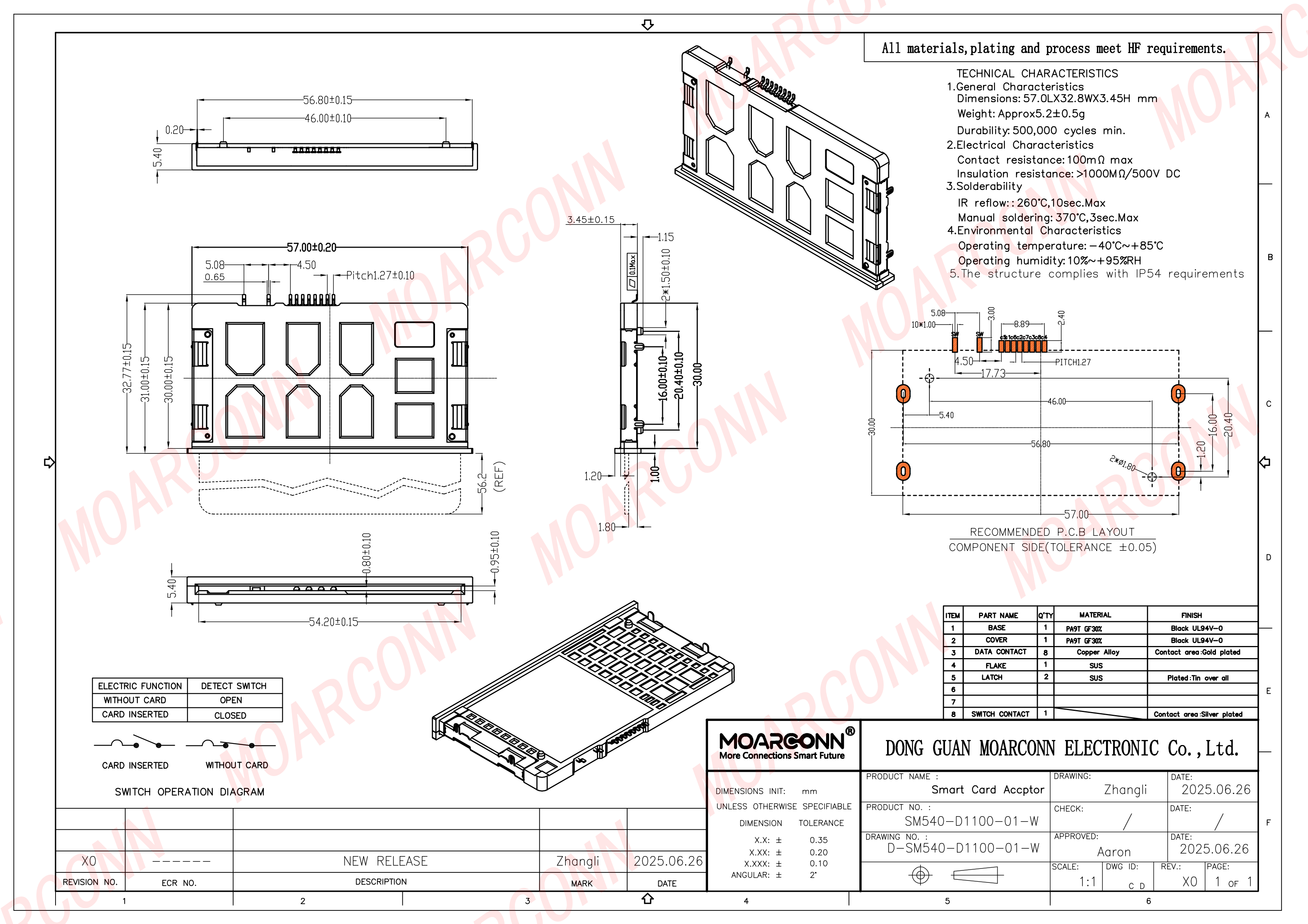 smart socket card connector