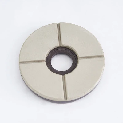 White Polishing Disc  | Sanding Disc Easy Installation | White Buff for Granite, Marble, Sandstone, Sintered Stone