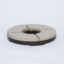 White Polishing Disc  | Sanding Disc Easy Installation | White Buff for Granite, Marble, Sandstone, Sintered Stone