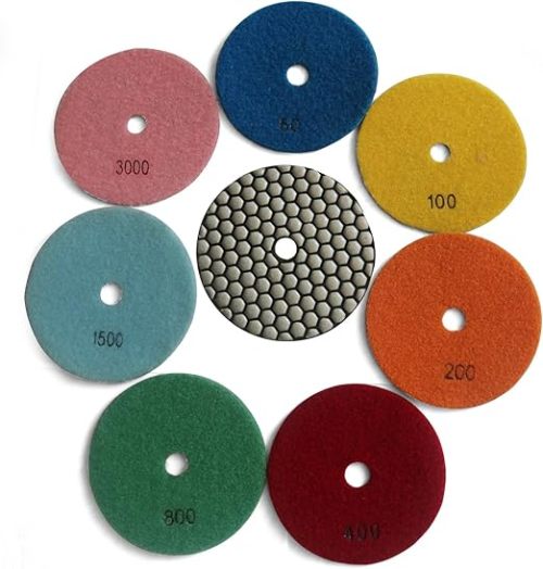 Dry Polishing Pads | Dry Polishing Pads Diamond Polishing Pads | Great For Granite Travertine Marble Stone