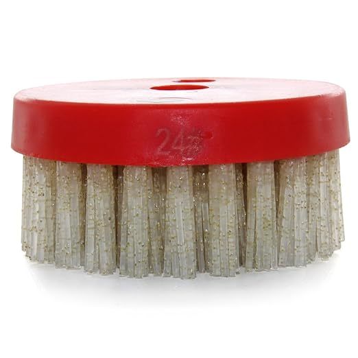 Round Nylon Abrasive Brush | Utility Brush For Stone Floor Polishing | Customizable Abrasive Brushes