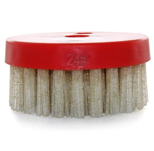 Round Nylon Abrasive Brush | Utility Brush For Stone Floor Polishing | Customizable Abrasive Brushes