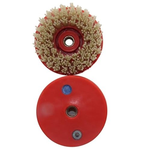 Round Nylon Abrasive Brush | Utility Brush For Stone Floor Polishing | Customizable Abrasive Brushes