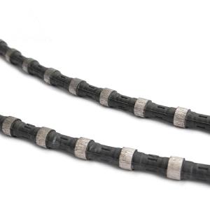 Rubber Type Diamond Wire Saw | Durable and Flexible for Stone Cutting | Ideal for Marble, Granite, and Concrete
