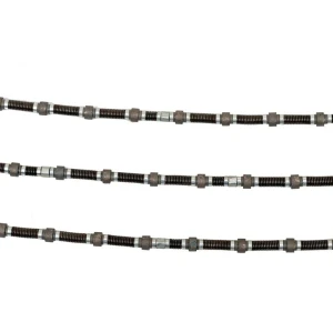 Spring Type Diamond Wire Saw | Flexible and Durable for Stone Quarrying | Ideal for Marble, Granite, and Hard Rocks
