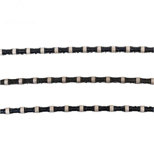 Rubber Spring Diamond Wire Saw | Flexible and Durable for Quarrying and Stone Cutting | Ideal for Marble, Granite, and Concrete