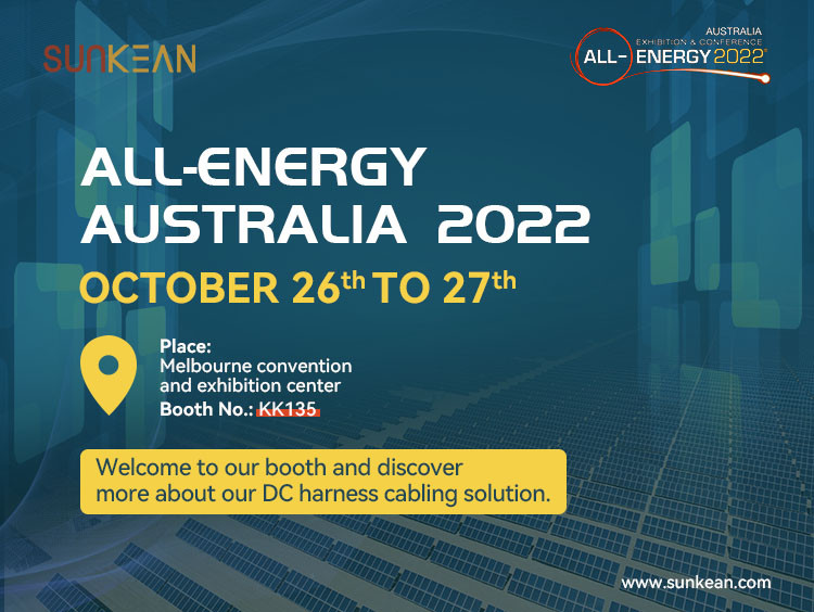 Welcome to SUNKEAN booth at All-energy Australia 2022