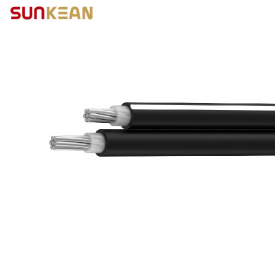 Cable solar de 1,5 kV, conductor de aluminio de doble núcleo, 2PfG 2642 PV1500DC-AL