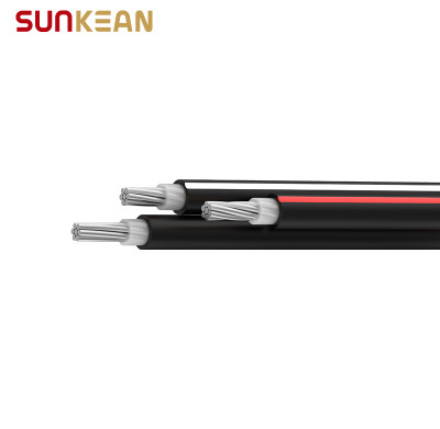 Cable solar de 1,5 kV, conductor de aluminio de tres núcleos, 2PfG 2642 PV1500DC-AL