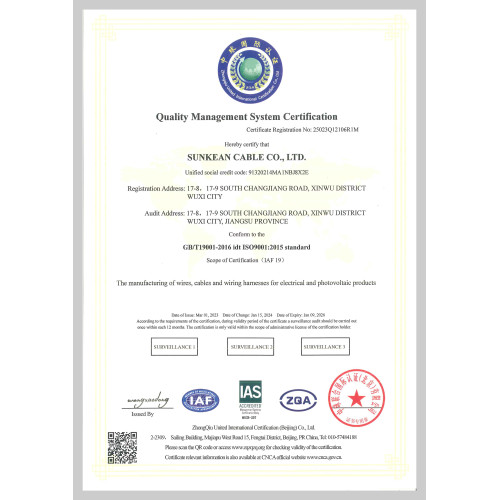 ISO 9001 Cartificate