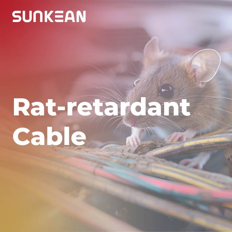 What types of cables are resistant to being chewed by mice?