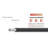 Cable fotovoltaico de 2 kV, conductor de aluminio de una sola capa UL4703