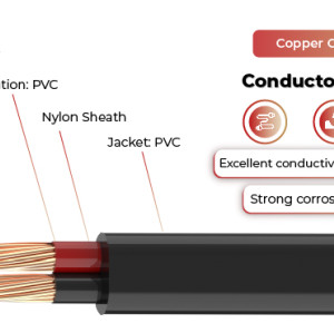 600V Solar Cable Copper Conductor DG