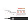 1.5kV Solar Cable Aluminum Conductor Single Core 2PfG 2642 PV1500DC-AL DB