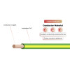 Cable solar de 300/500 V, conductor de cobre H05V-K