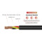 600V Solar Cable Copper Conductor NYY-J, NYY-O