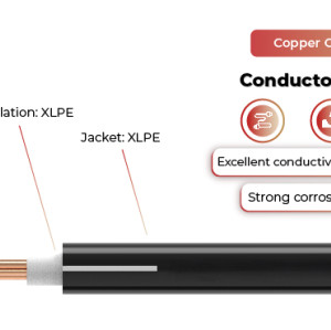 1.5kV Solar Cable Copper Conductor PV-CC