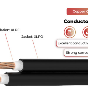 1.5kV Solar Cable Copper Conductor PV-CQD