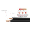 Cable solar de 600 V, conductor de cobre CVD