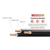 Cable solar de 600 V, conductor de cobre, CVT