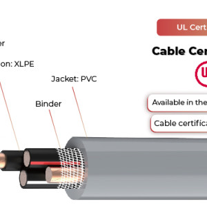 Cable solar de 600 V con certificación SE-R UL