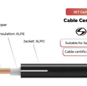 1.5kV Solar Cable PV-CQ JET Certificated