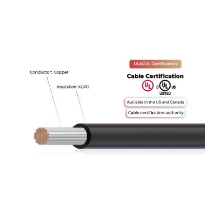 600V Energy Storage Cable UL3289