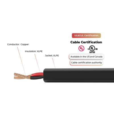 600V Solar Cable CIC UL&CUL Certificated