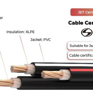 600V Solar Cable CVT JET Certified