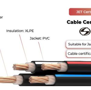 600V Solar Cable CVQ JET Certified
