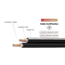 600V Solar Cable CVD PSE Certificated