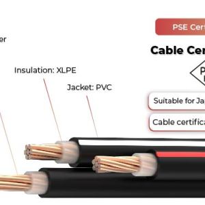 600V Solar Cable CVT PSE Certified