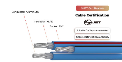 600V Solar Cable AL-CVT JET Certified