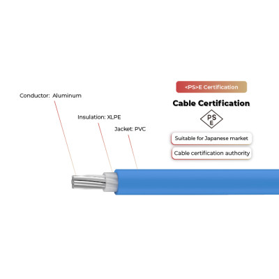 600V Solar Cable CV Single Core <PS>E