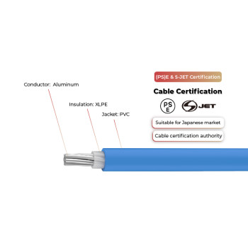 600V Solar Cable AL-CV Single Core (PS)E & S-JET