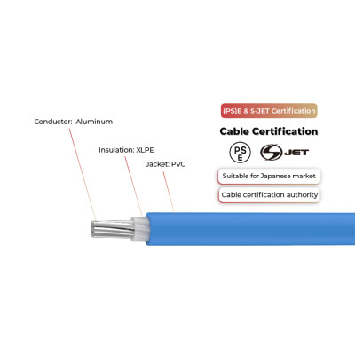 600V Solar Cable AL-CV Single Core (PS)E & S-JET