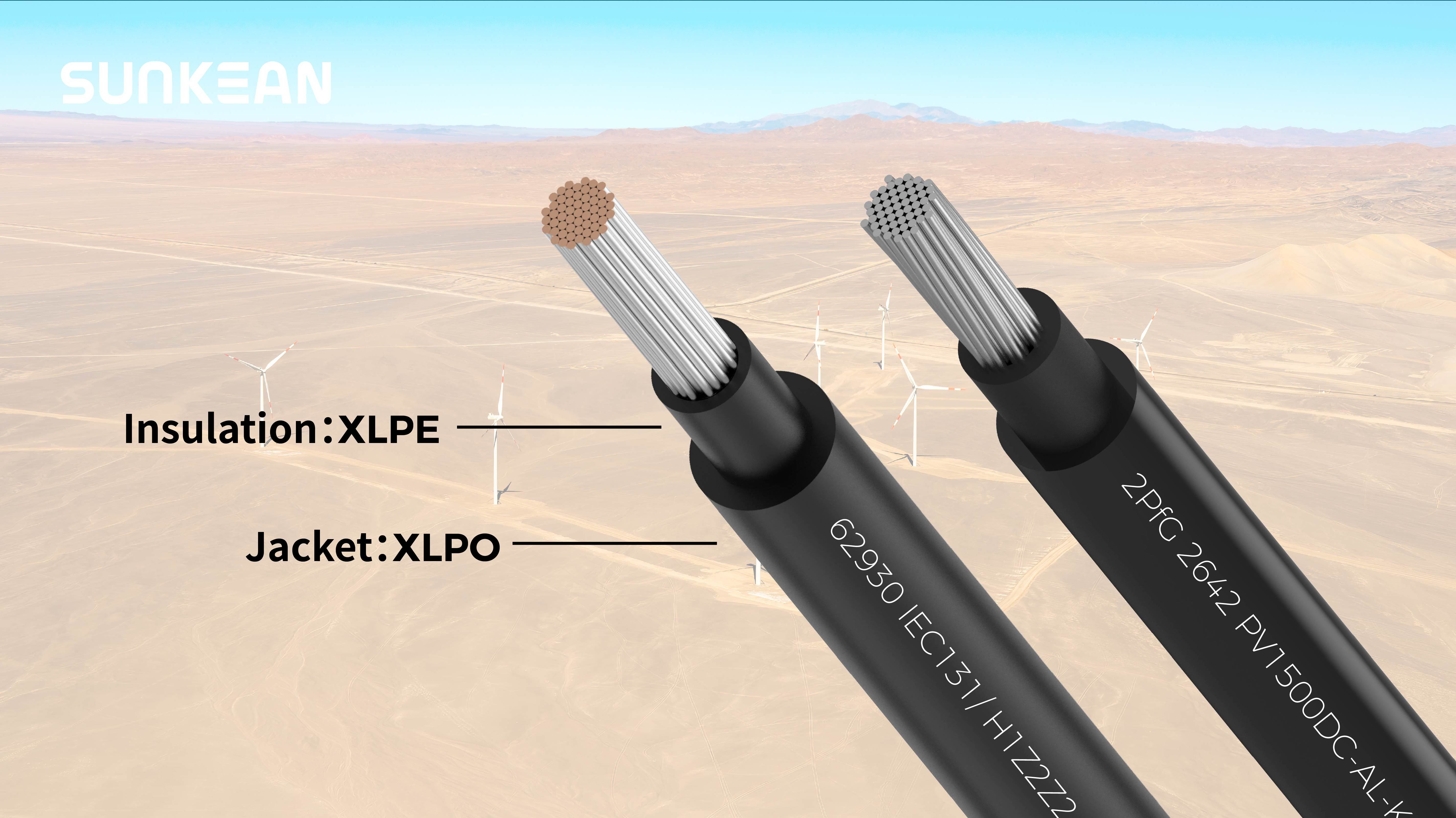 desert solar cable