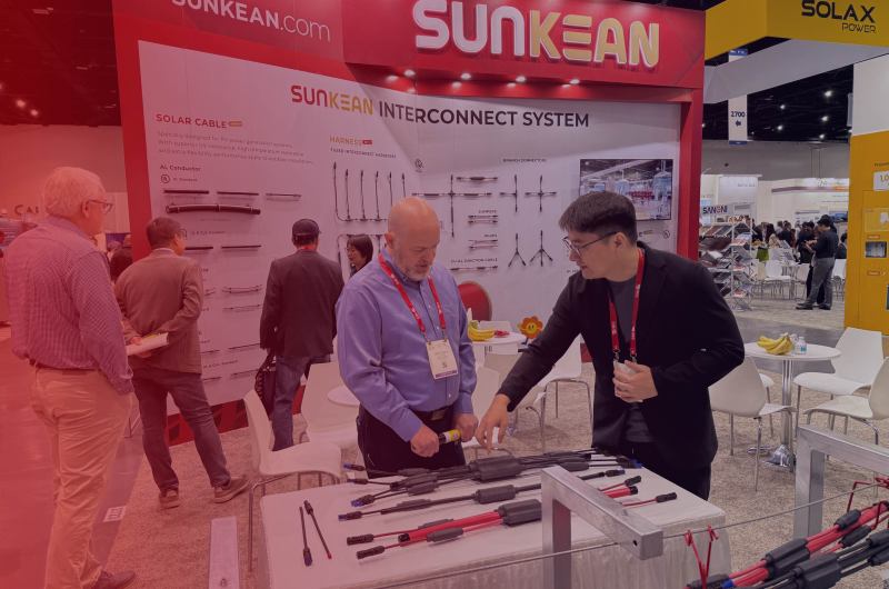 SUNKEAN North American Photovoltaic Exhibition successfully concluded