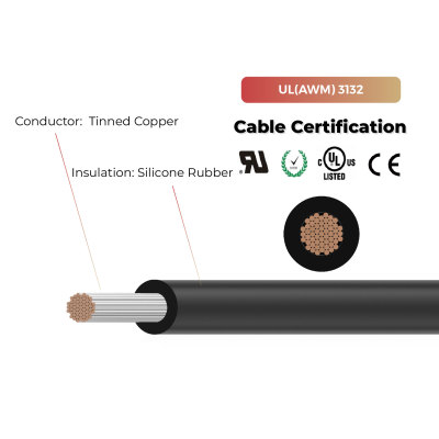 300V High-temperature Cable UL3132