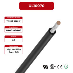 600V Energy Storage Cable UL 10070