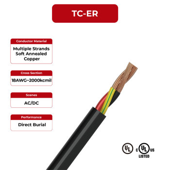 600V Solar Cable Copper Conductor TC-ER