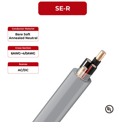 600V Solar Cable Copper Cable SE-R