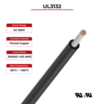 300V High-temperature Cable UL3132